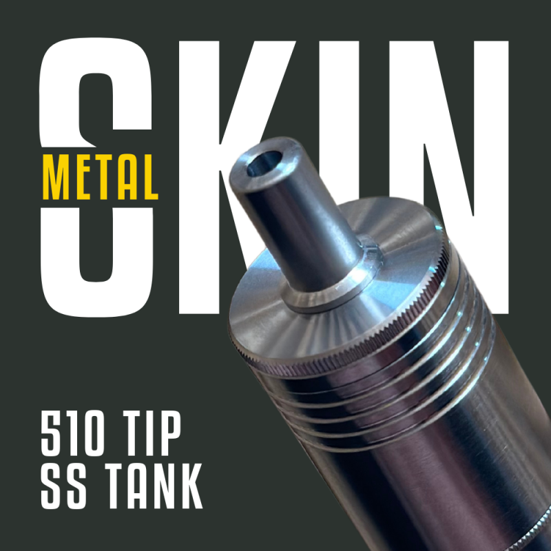 NETSU - Metal Skin 510 Tip + Tank