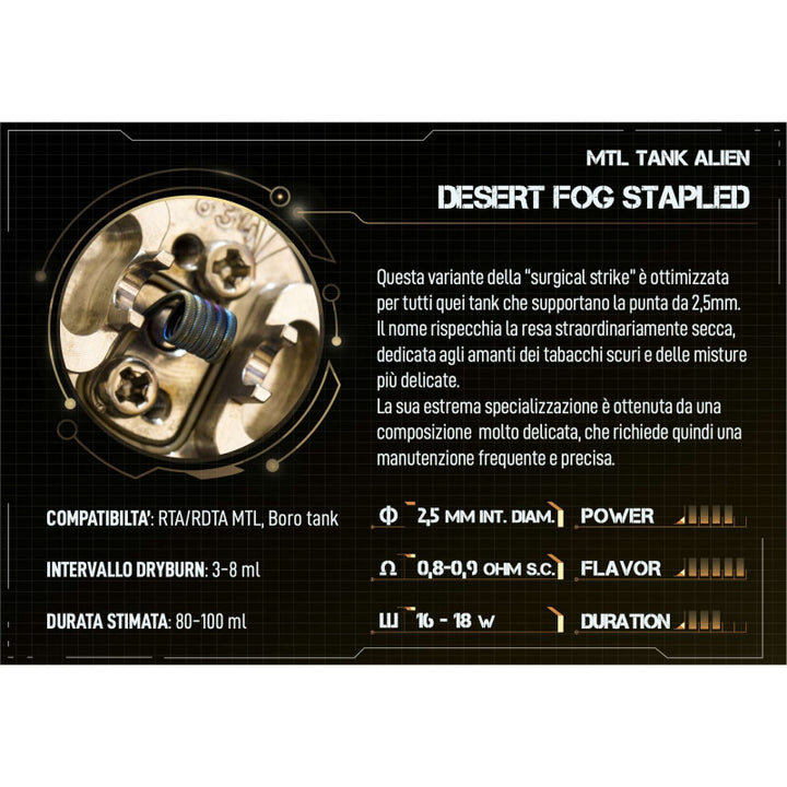 BREAKILL'S - DESERT FOG STAPLED MTL TANK ALIEN