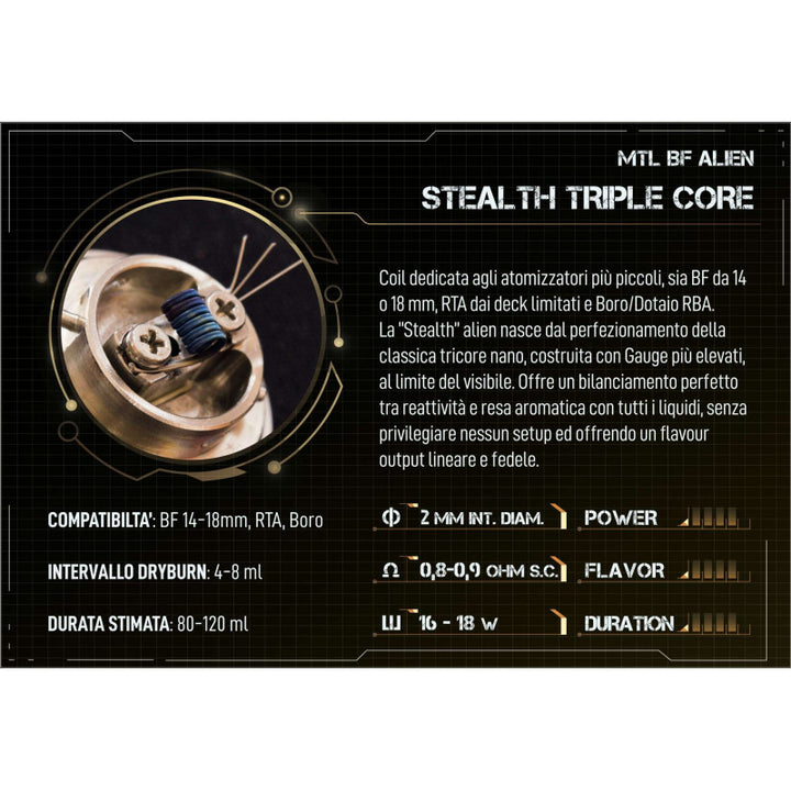 BREAKILL'S - STEALTH TRIPLE CORE MTL BF ALIEN