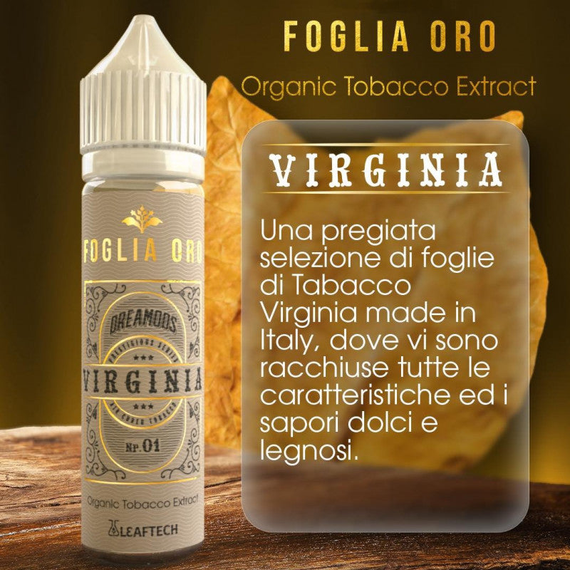 Latakia Foglia Oro Dreamods Liquido Shot 20ml Tabacco