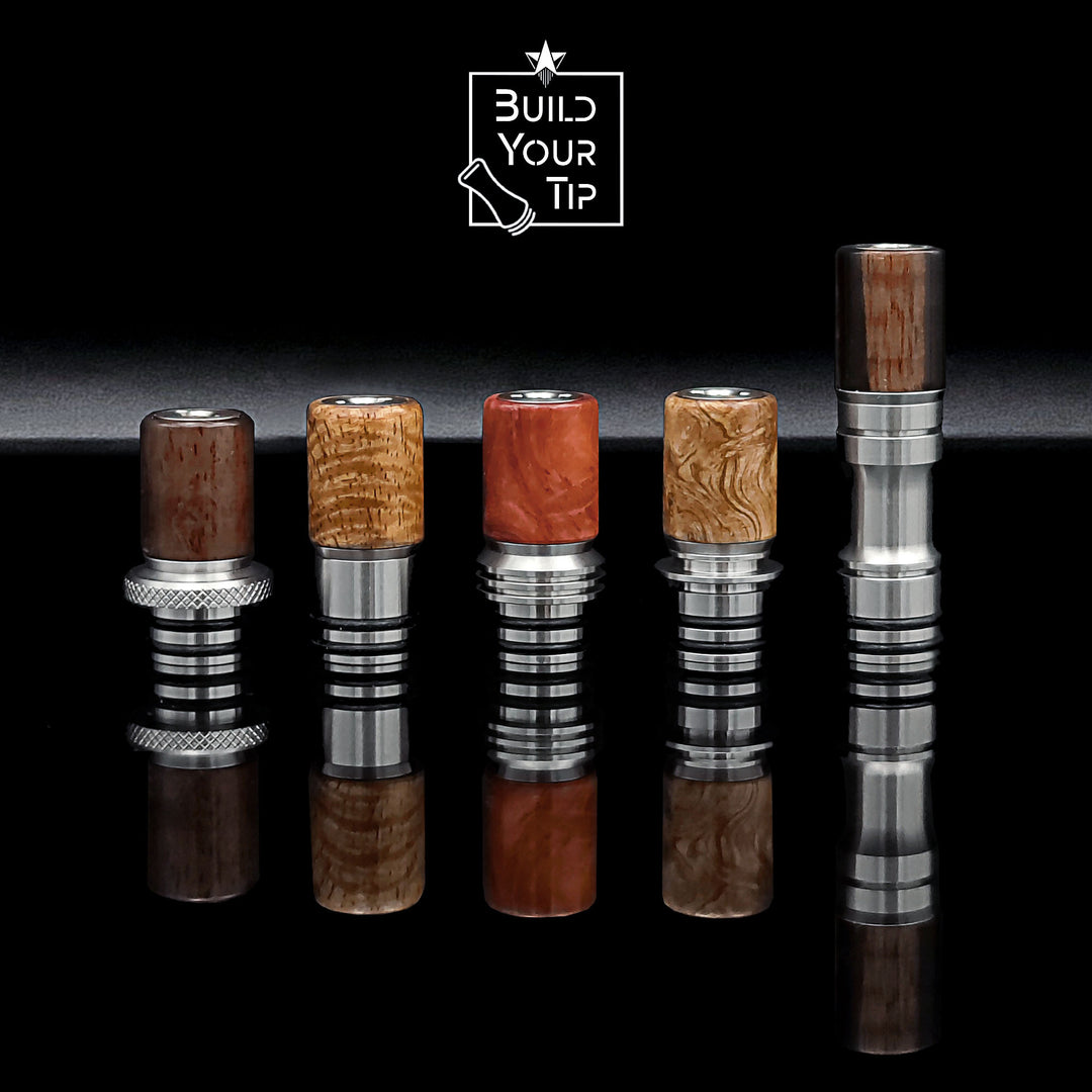 Sleeve per Drip Tip 21 / Build Your Tip exotic stabwood edition