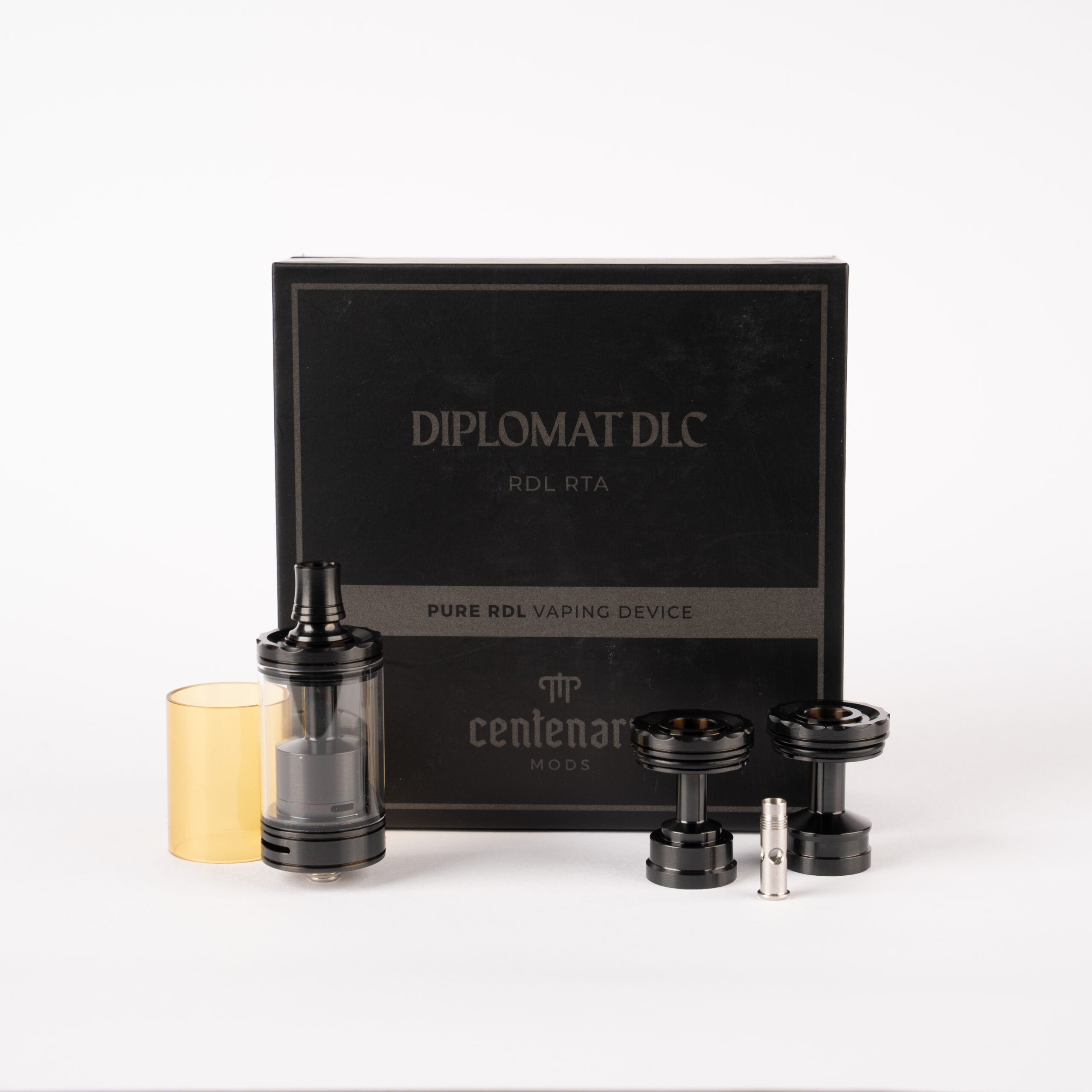 Diplomat Rta Pyrex Diplomat RDL RTA DLC Limited Edition – The Vaping Gentlemen Club