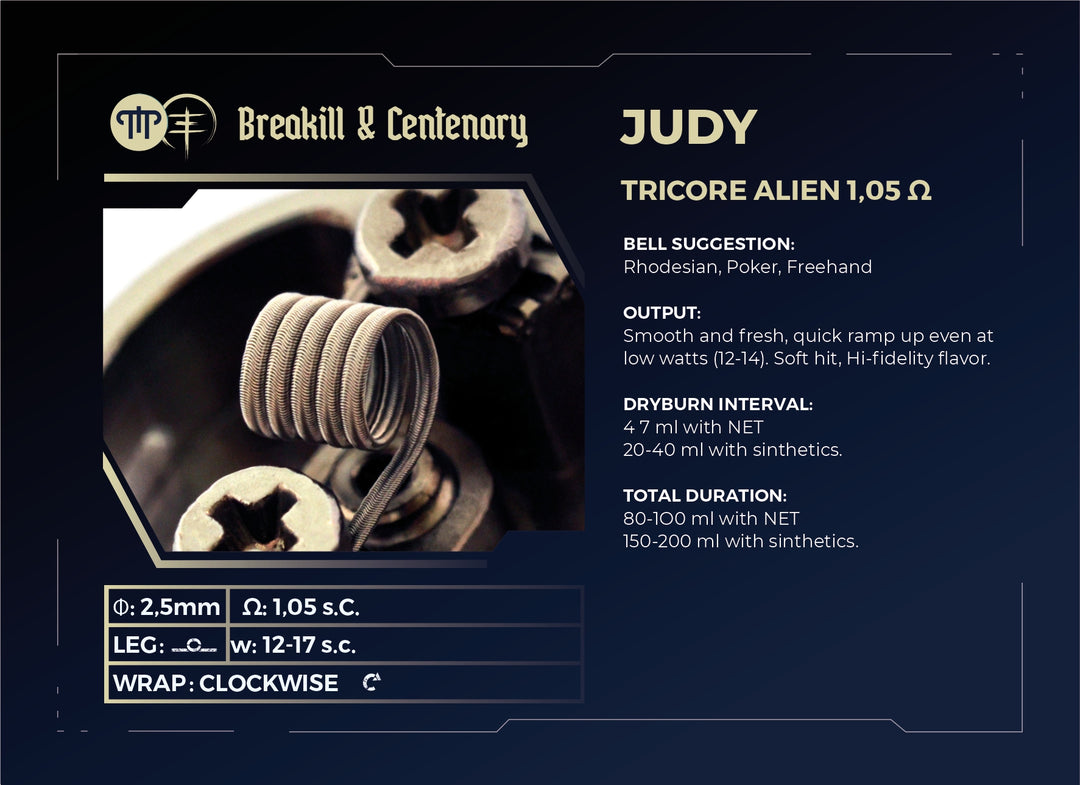 BREAKILL'S x Centenary Mods - Judy Tricore Alien 1.05ohm