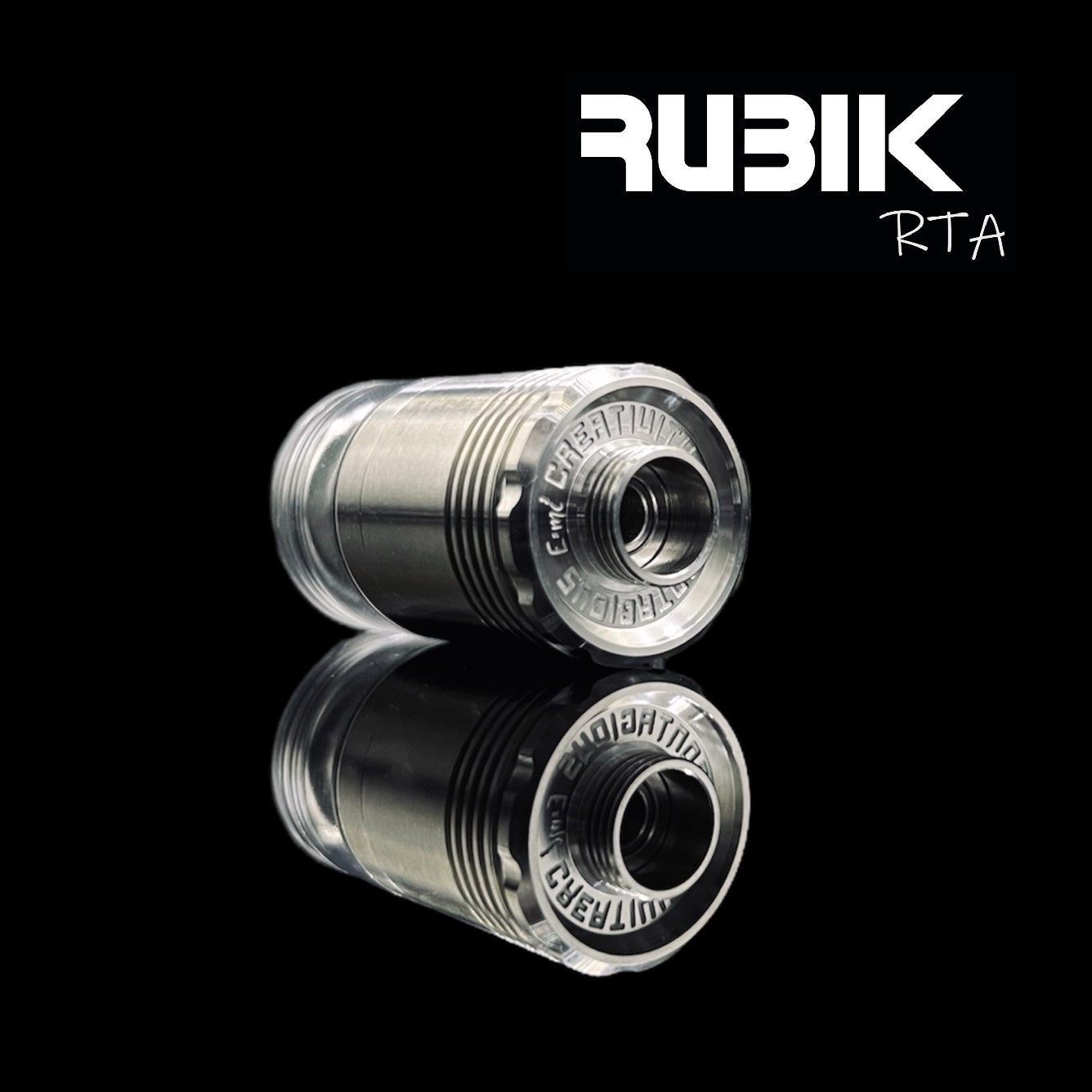 Profileunity Rta Clear Top Cap Rubik RTA - Original Top Cap – The Vaping Gentlemen Club