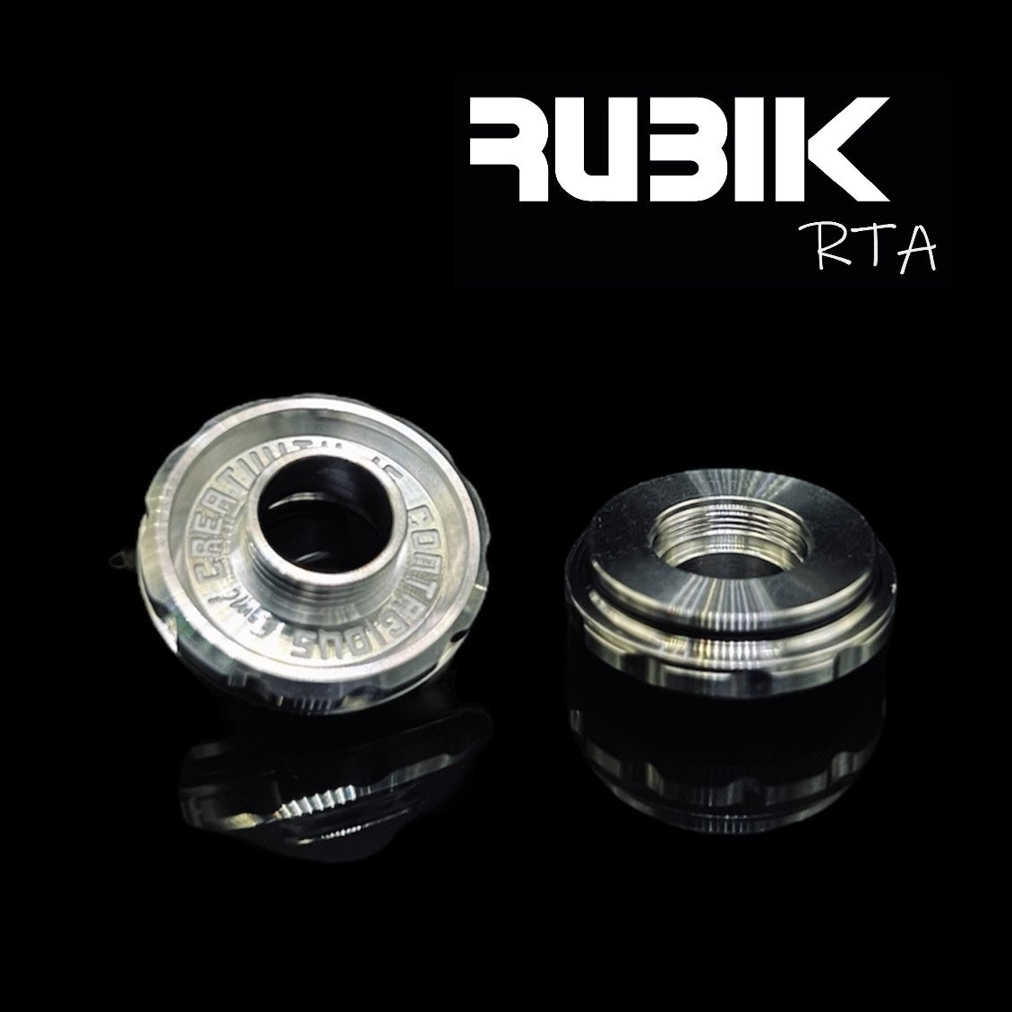 Profileunity Rta Clear Top Cap Rubik RTA - Original Top Cap – The Vaping Gentlemen Club