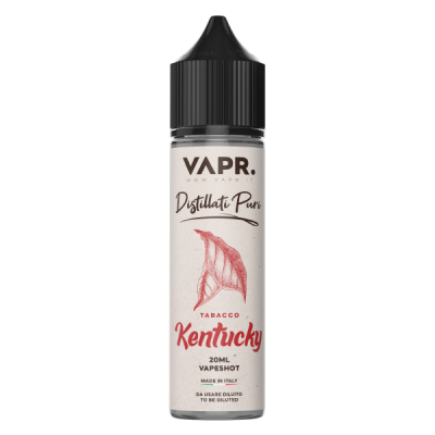 VAPR. - Tabacco Kentucky - Distillati Puri - 20ml