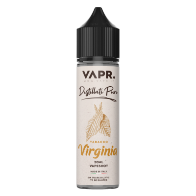 VAPR. - Tabacco Virginia - Distillati Puri - 20ml