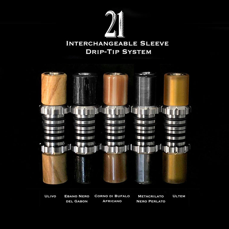 "21" Drip Tip completo
