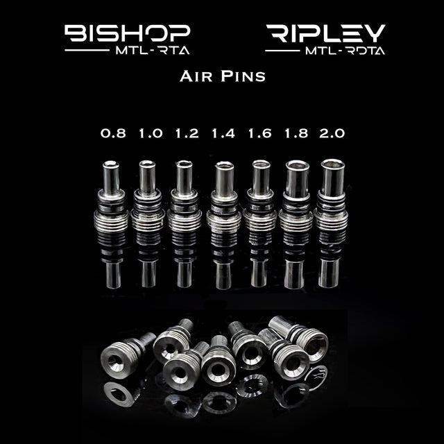 Air Pins per Bishop RTA e Ripley RDTA