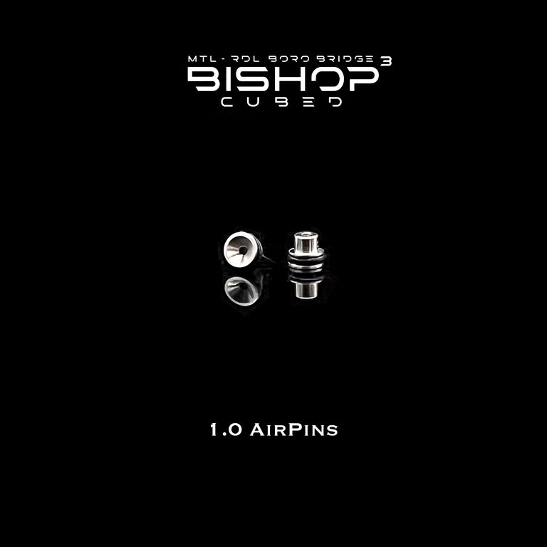 Air Pins da 1.0mm per Bishop³ Cubed Boro Bridge e Bishop³ DotCube