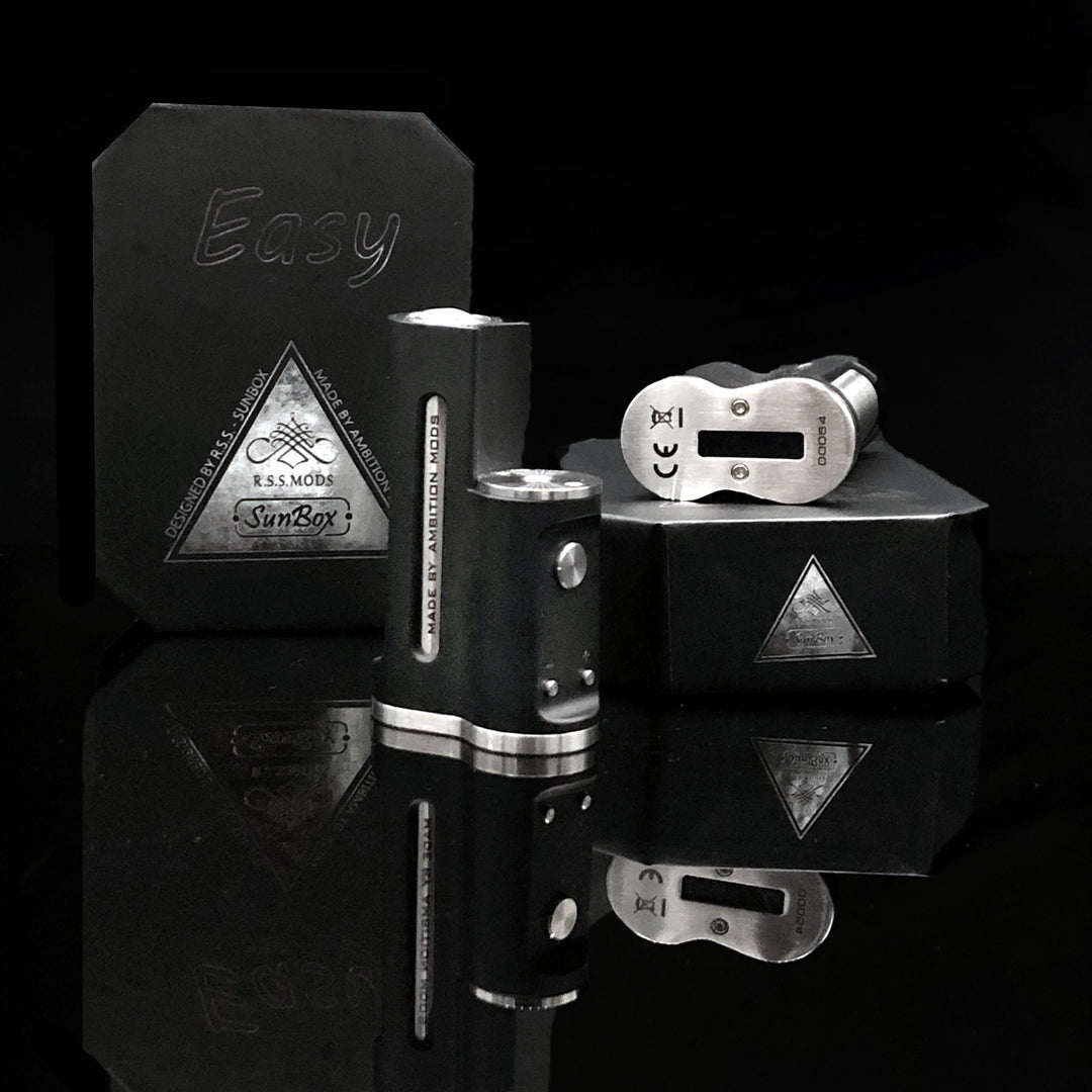 Easy Side Box Mod 60w By Ambition Mods EASY SIDE BOX MOD STEALTH EVOLV DNA 60W Easy Side Box Mod 60w By Ambition Mods EASY SIDE BOX MOD STEALTH EVOLV DNA 60W