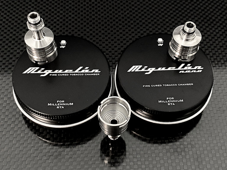 Miguelòn NANO - Fire Cured Tobacco Chamber for Millennium RTA