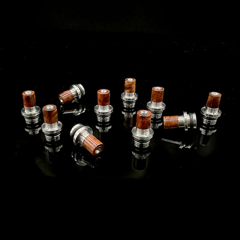 510 MTL SHORT - Amboyna Limited Edition Drip Tip