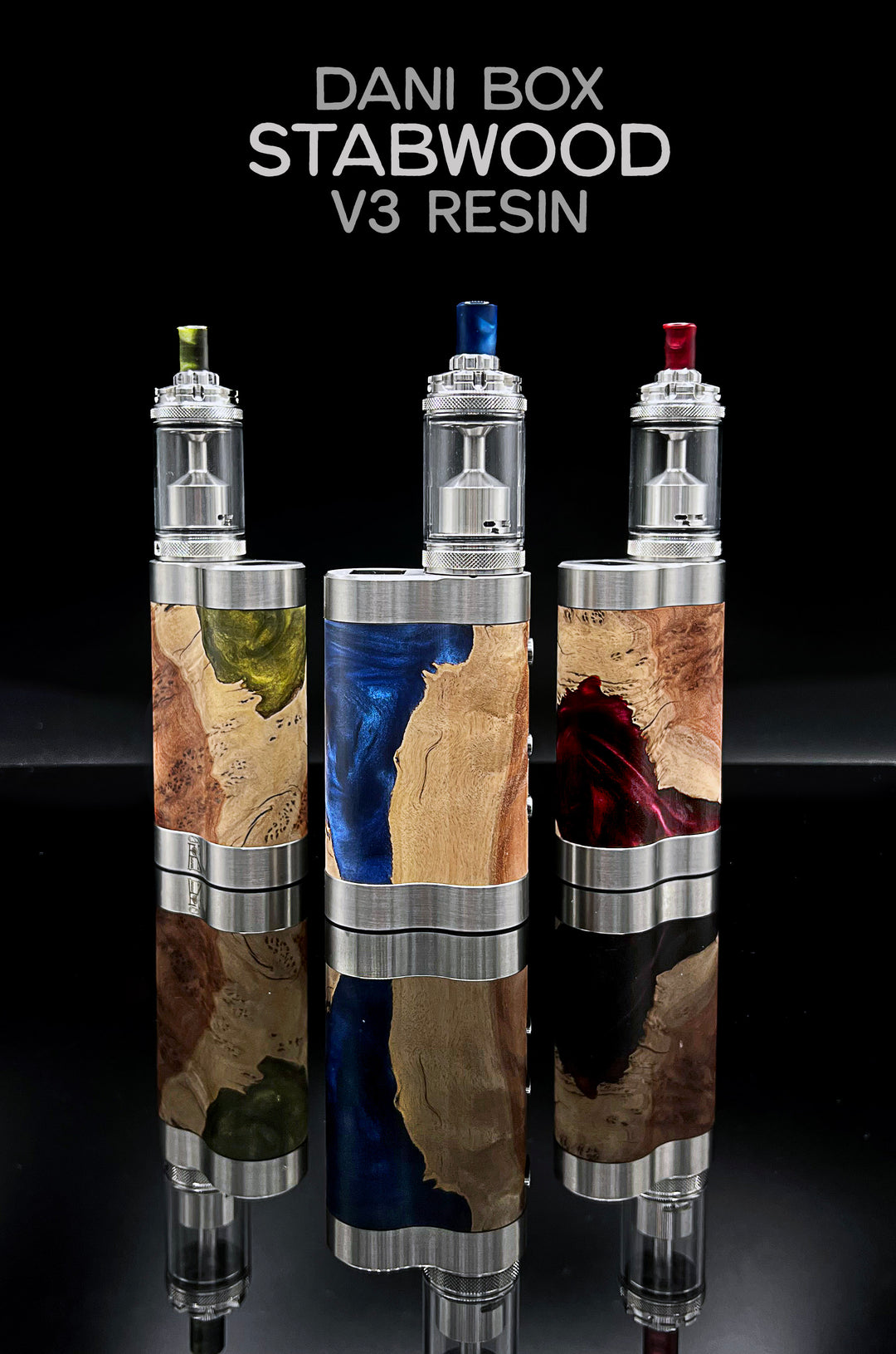 Dani Box V3 - Stabwood Resin Edition The Vaping Gentlemen Club Dani Box V3 - Stabwood Resin Edition The Vaping Gentlemen Club