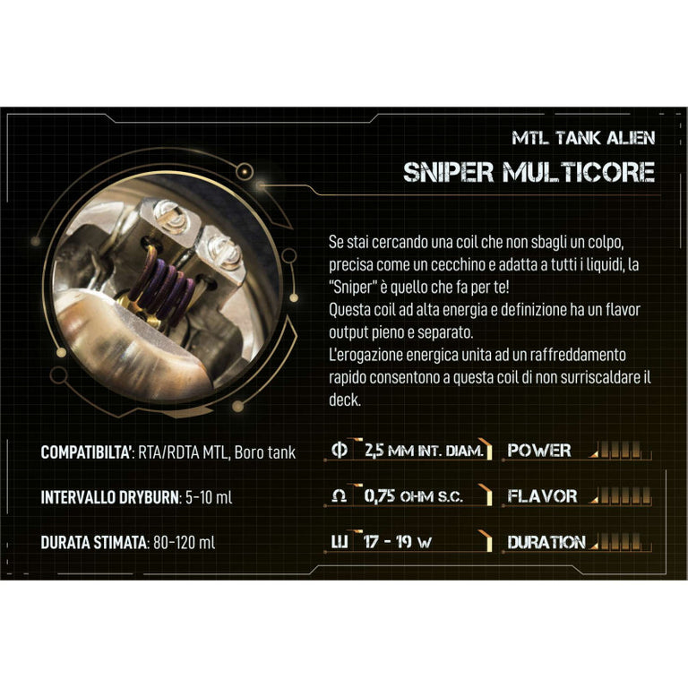 BREAKILL'S - SNIPER MULTICORE MTL TANK ALIEN